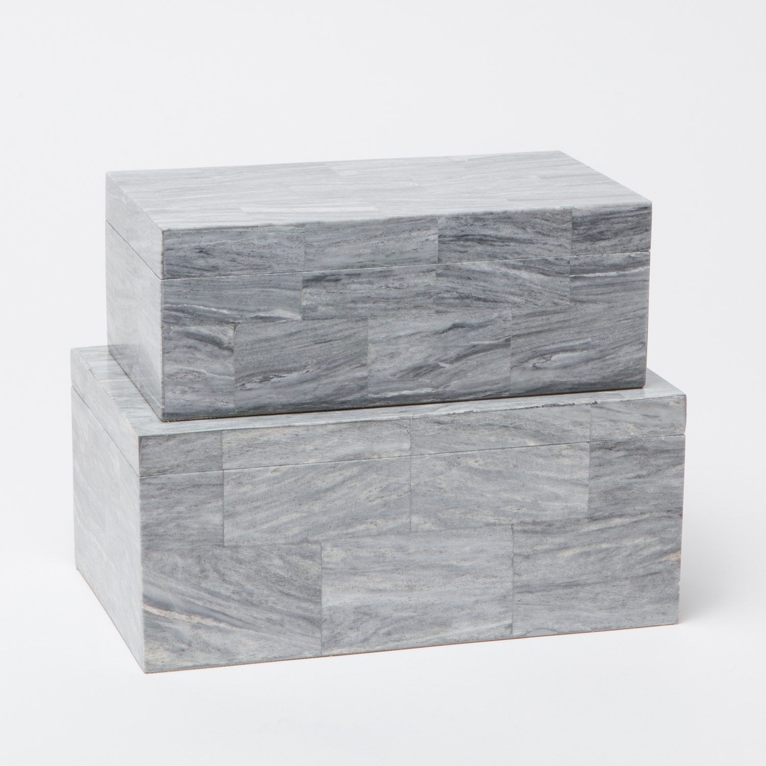 Bacall Stone Box - Set of 2