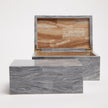 Bacall Stone Box - Set of 2