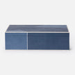 Breck XL Faux Shagreen Box