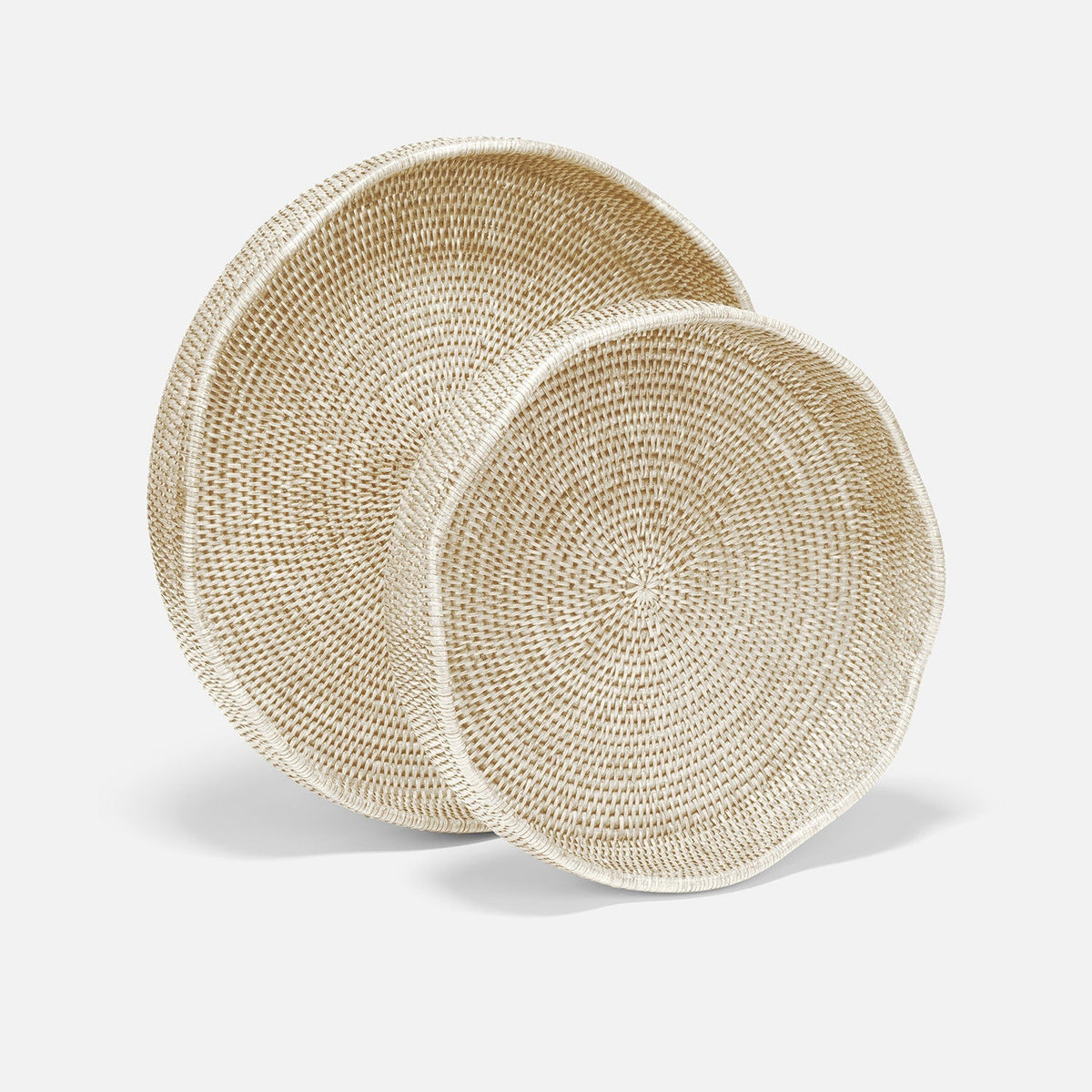 Chianna Rattan Tray - Set of 2