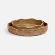 Chianna Rattan Tray - Set of 2