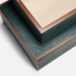 Cooper Faux Shagreen Box - Set of 2