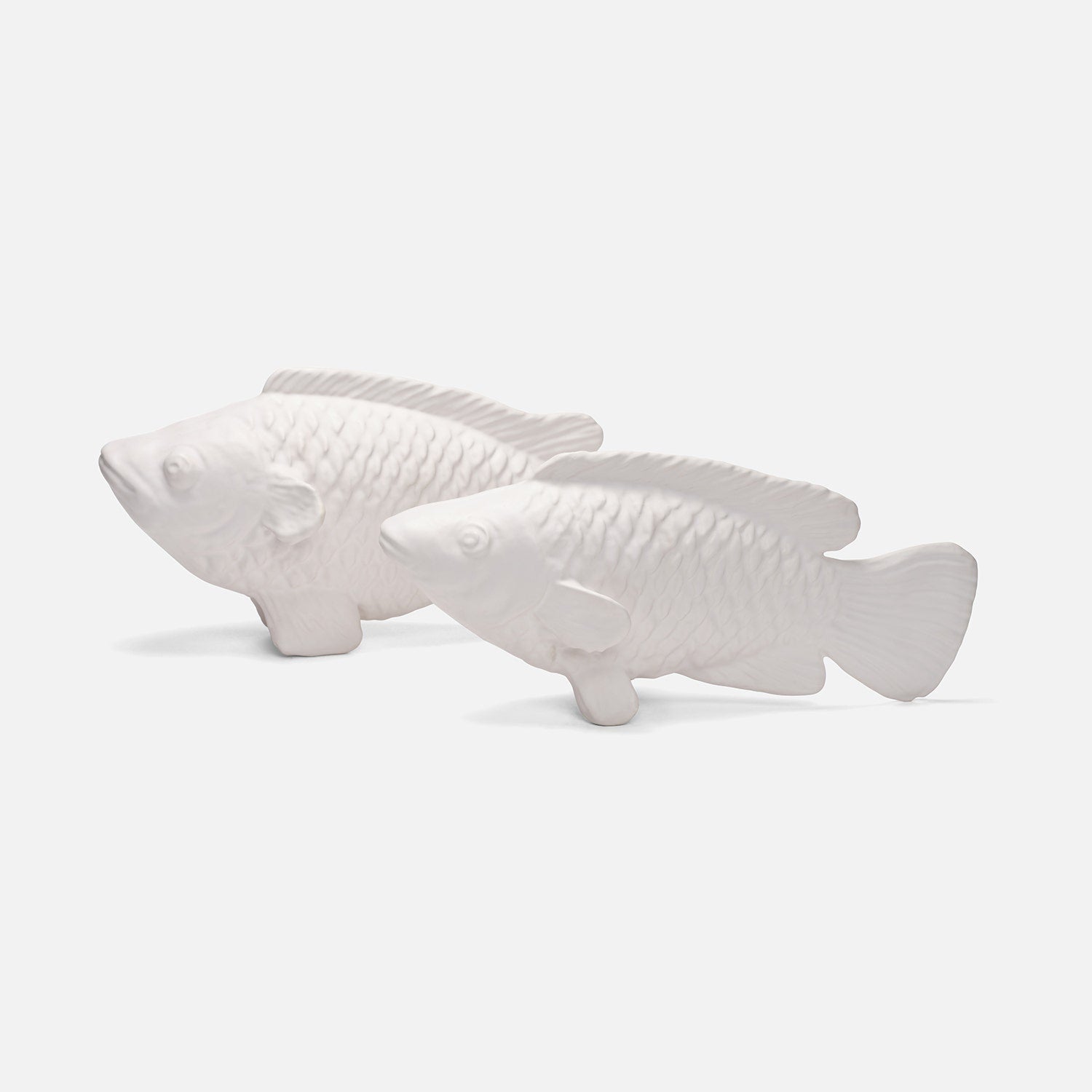 Crawford Resin Fish Sculpture - Set of 2