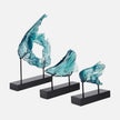 Eliam III Resin Fish Sculpture - Set of 3