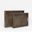Emery Rectangular Tray - Set of 2