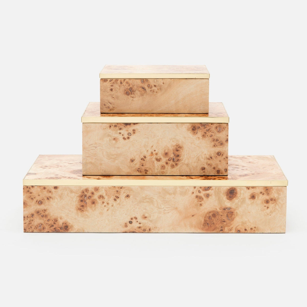 Fabron Mapa Wood Box - Set of 3