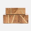 Freya Veneer Box - Set of 2