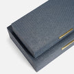 Grayson Faux Shagreen Box - Set of 2