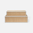 Hammet Natural Raffia Decorative Box - Set of 2