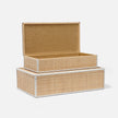 Hammet Natural Raffia Decorative Box - Set of 2