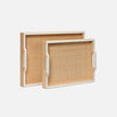 Hammet Rectangular Tray - Set of 2