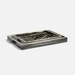 Ian Dual-Tone Veneer Tray - Set of 2