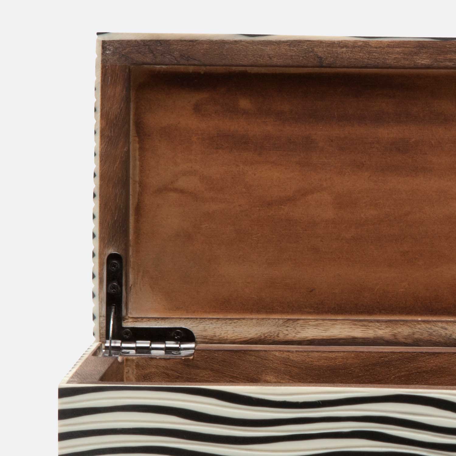 Irwin Candy Stripe Hair-on-Hide Box - Set of 2