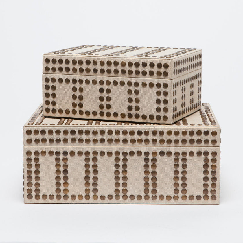 Landon Canvas Storage Box - Set of 2