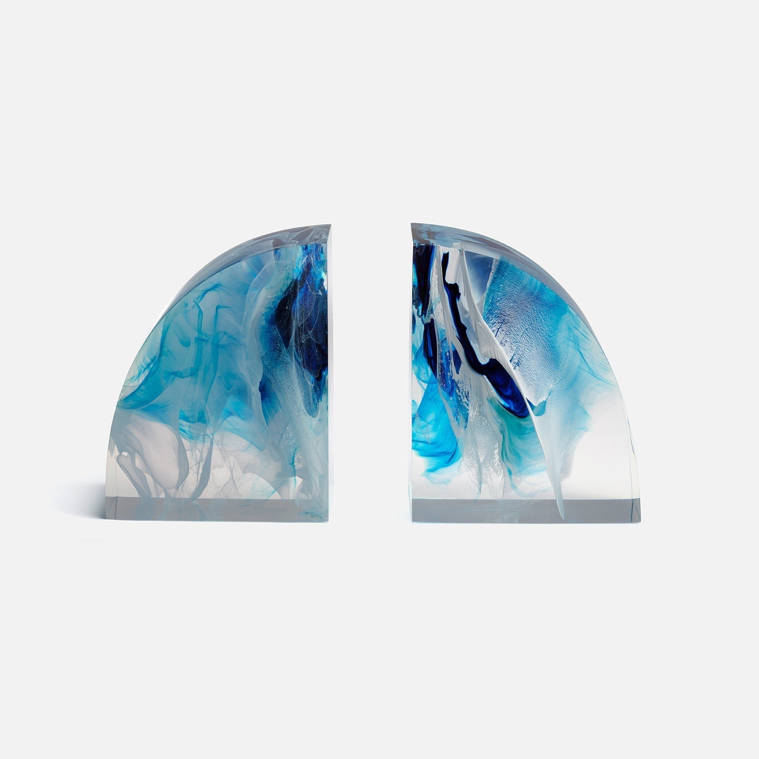 Leif Resin Bookend Set