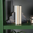 Melina Wood Bookend Set