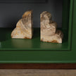 Melina Wood Bookend Set