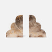 Melina Wood Bookend Set