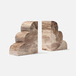Melina Wood Bookend Set