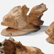 Merlin Carved Fish Sculpture - Set of 3
