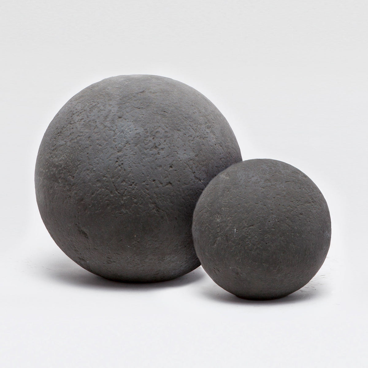 Molly Decorative Cement Sphere - Set of 2