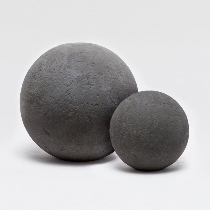 Molly Decorative Cement Sphere - Set of 2