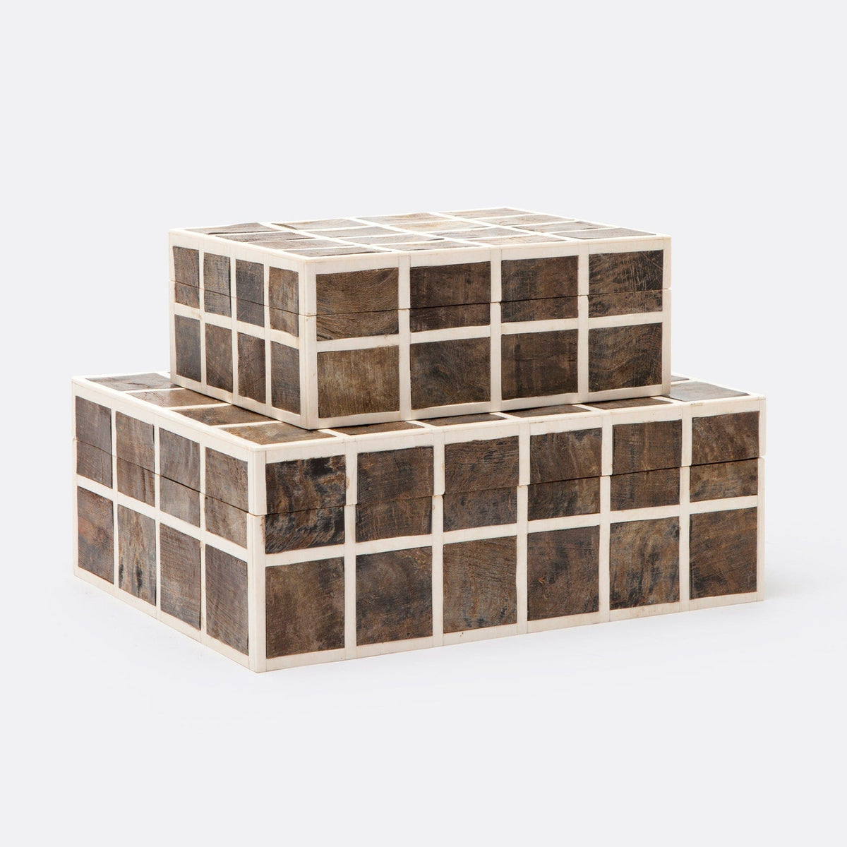 Nara Decorative Horn Box - Set of 2