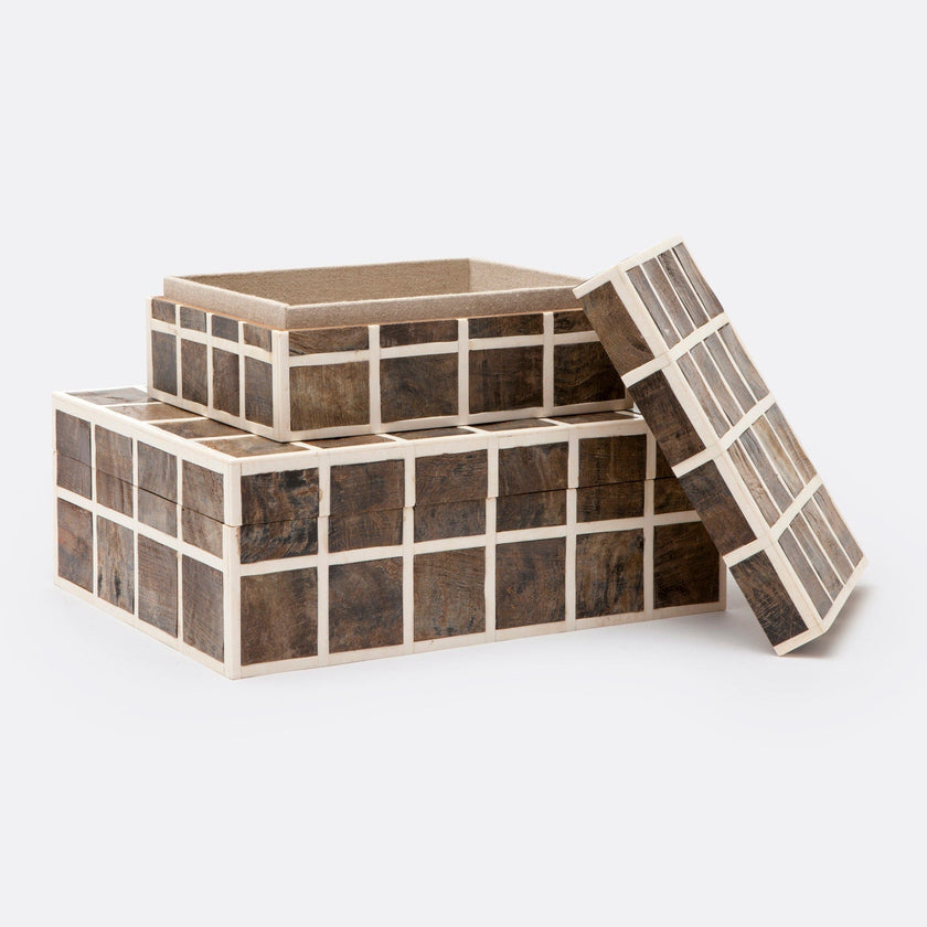 Nara Decorative Horn Box - Set of 2