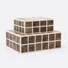 Nara Decorative Horn Box - Set of 2