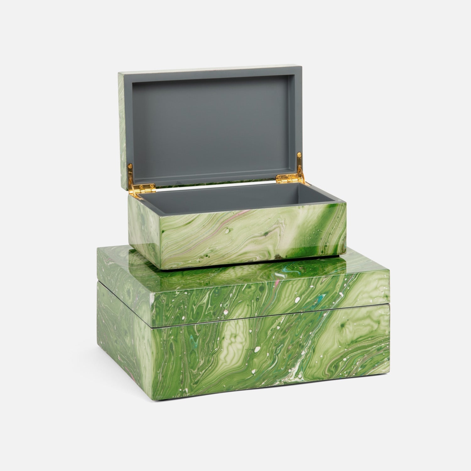 Noelle Resin Box - Set of 2