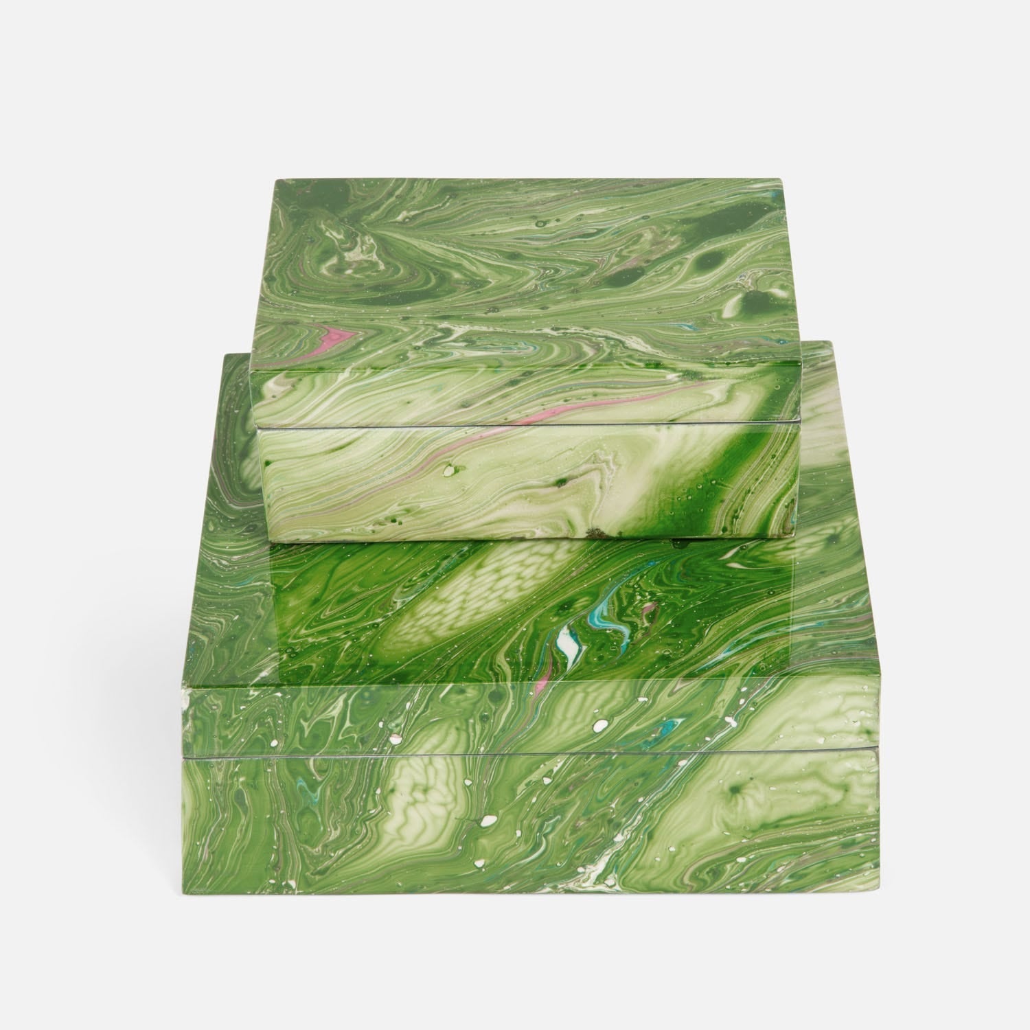 Noelle Resin Box - Set of 2