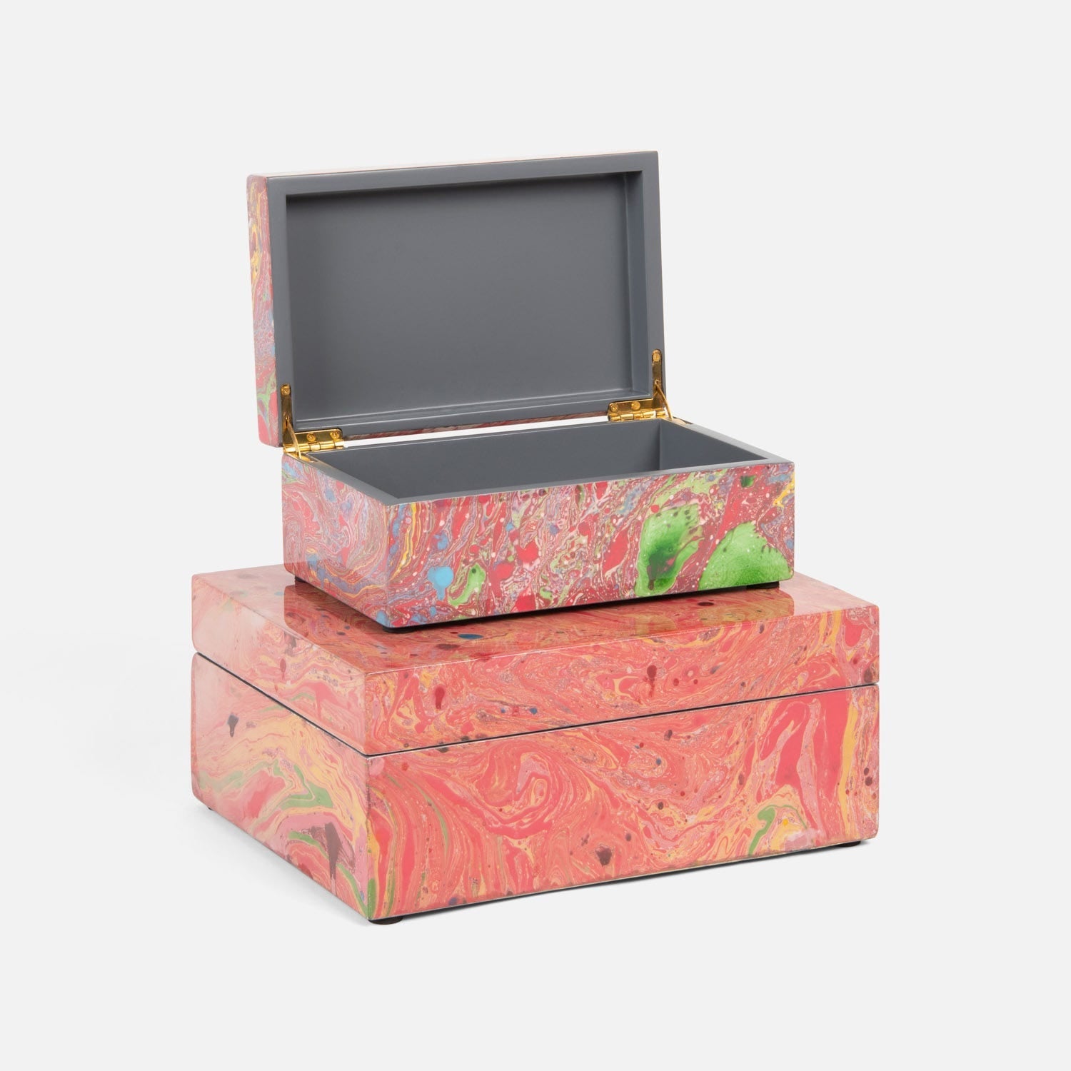 Noelle Resin Box - Set of 2