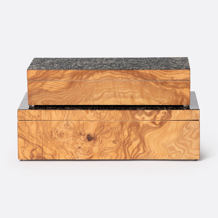 Presley Resin Galaxy Box - Set of 2
