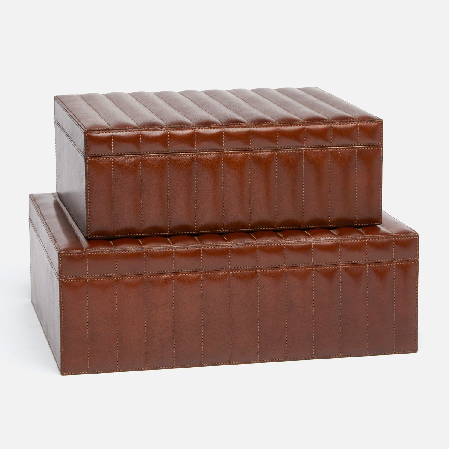Rayford Leather Box - Set of 2