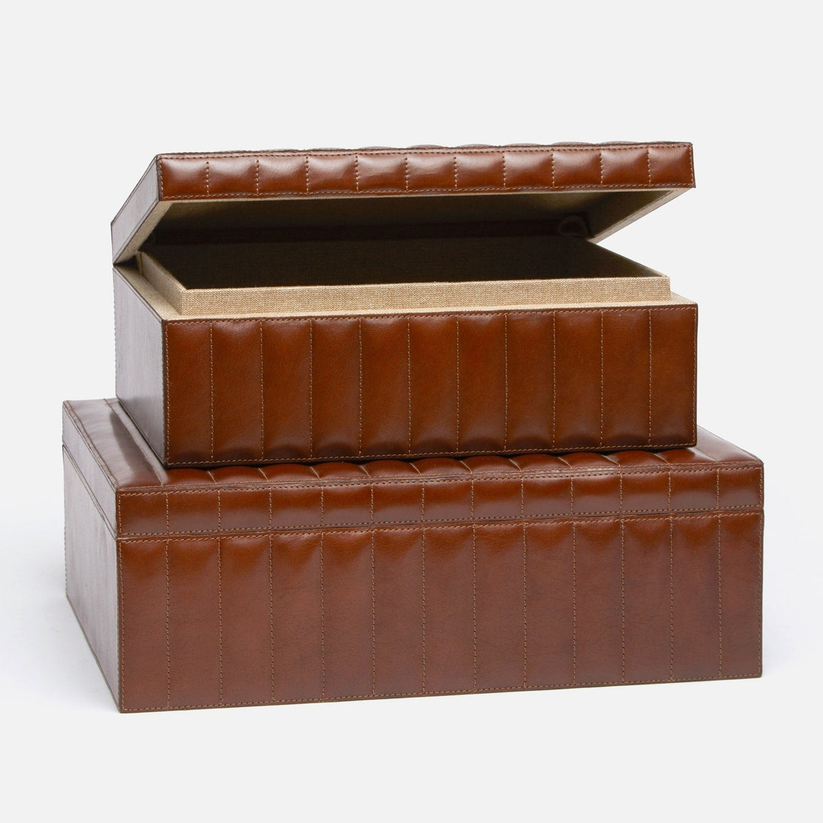 Rayford Leather Box - Set of 2