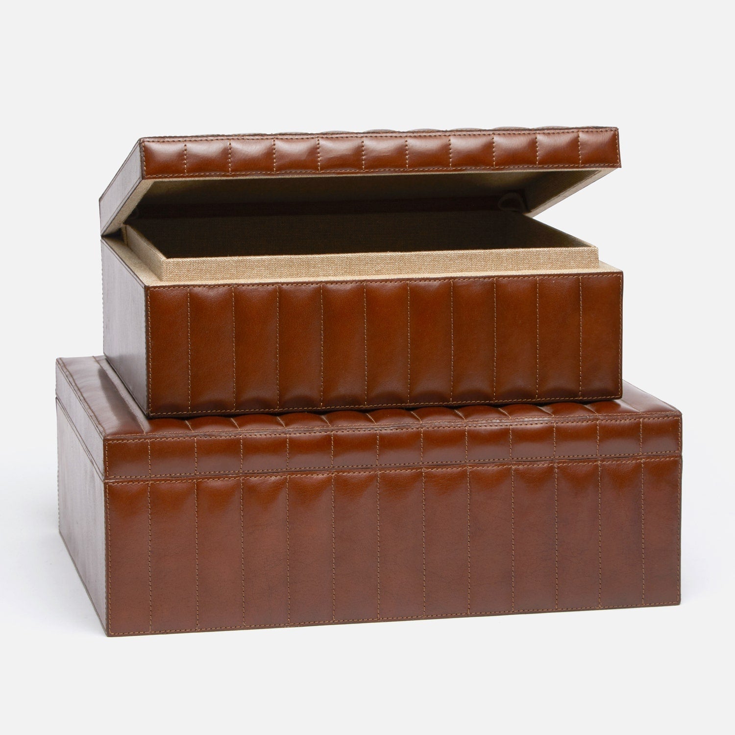 Rayford Leather Box - Set of 2