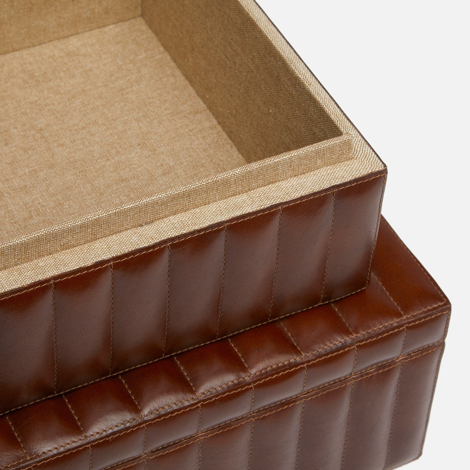 Rayford Leather Box - Set of 2