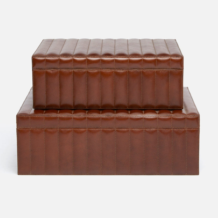 Rayford Leather Box - Set of 2