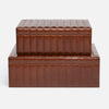 Rayford Leather Box - Set of 2