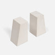 Rene Faux Shagreen Bookend Set