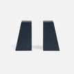 Rene Faux Shagreen Bookend Set