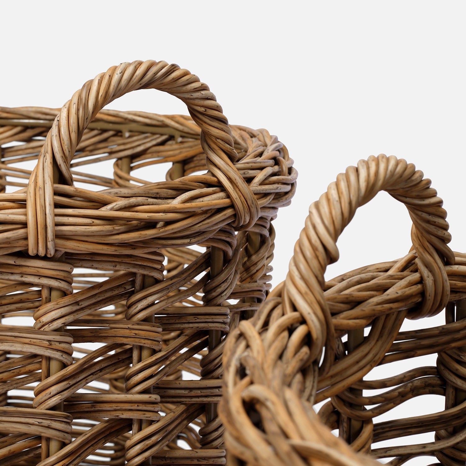 Rossie Woven Storage Basket - Set of 2