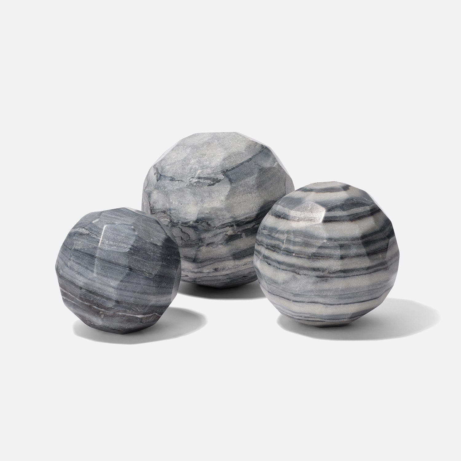 Saul Marble Golf Sculpture - Set of 3