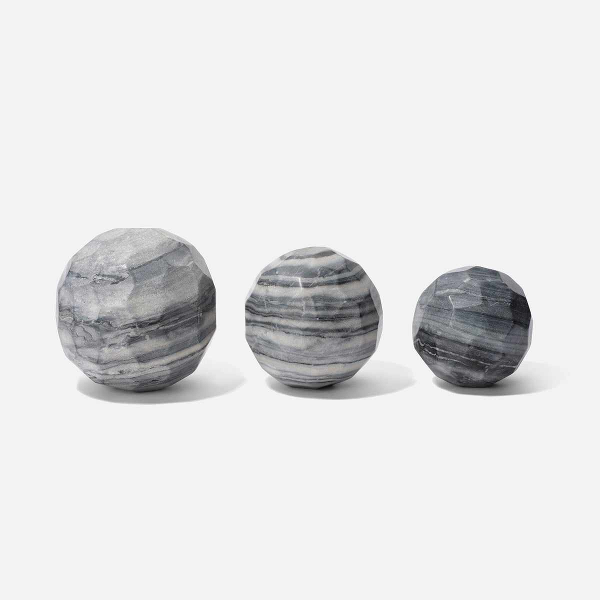 Saul Marble Golf Sculpture - Set of 3