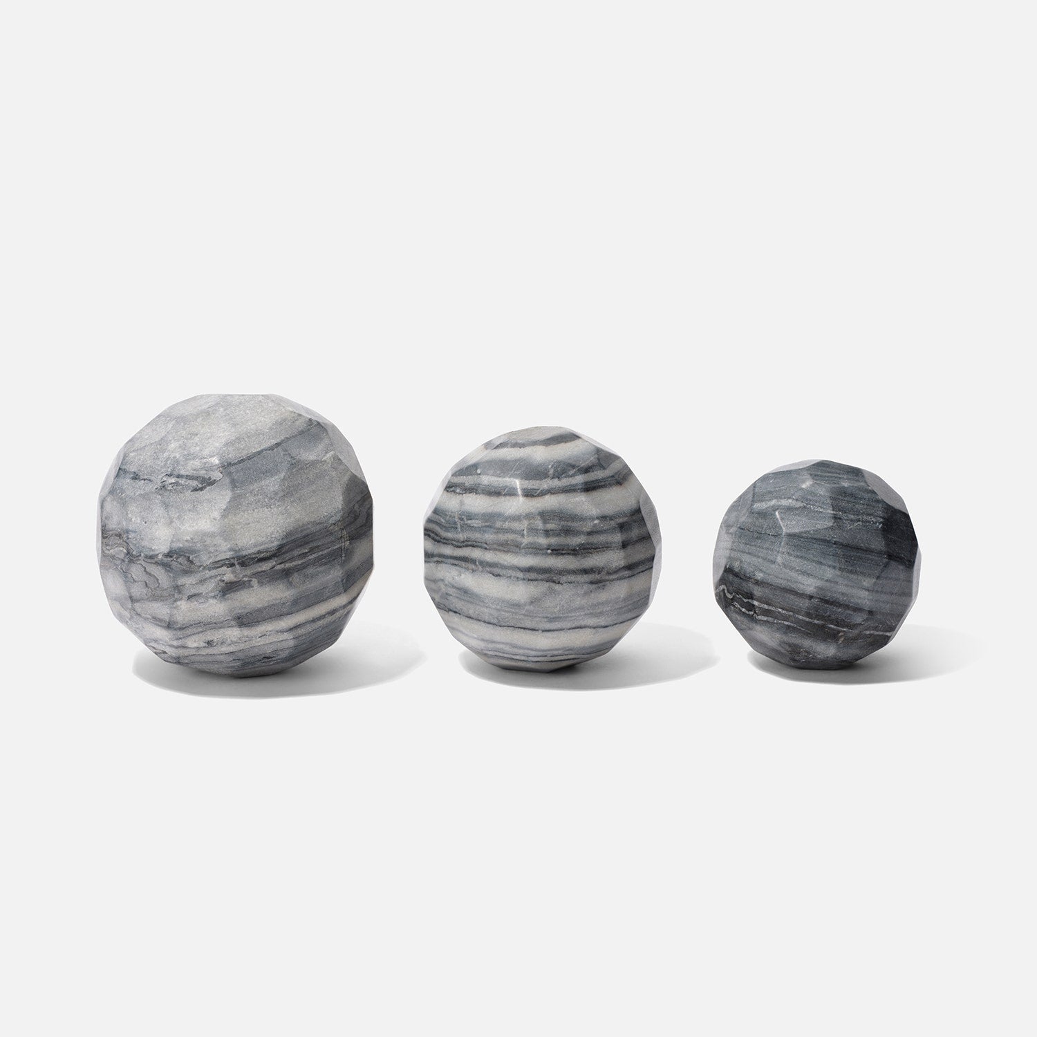 Saul Marble Golf Sculpture - Set of 3