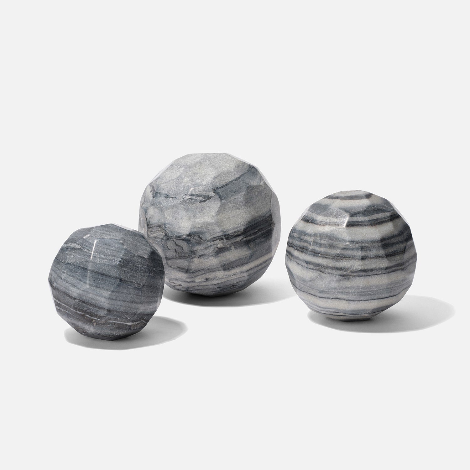 Saul Marble Golf Sculpture - Set of 3