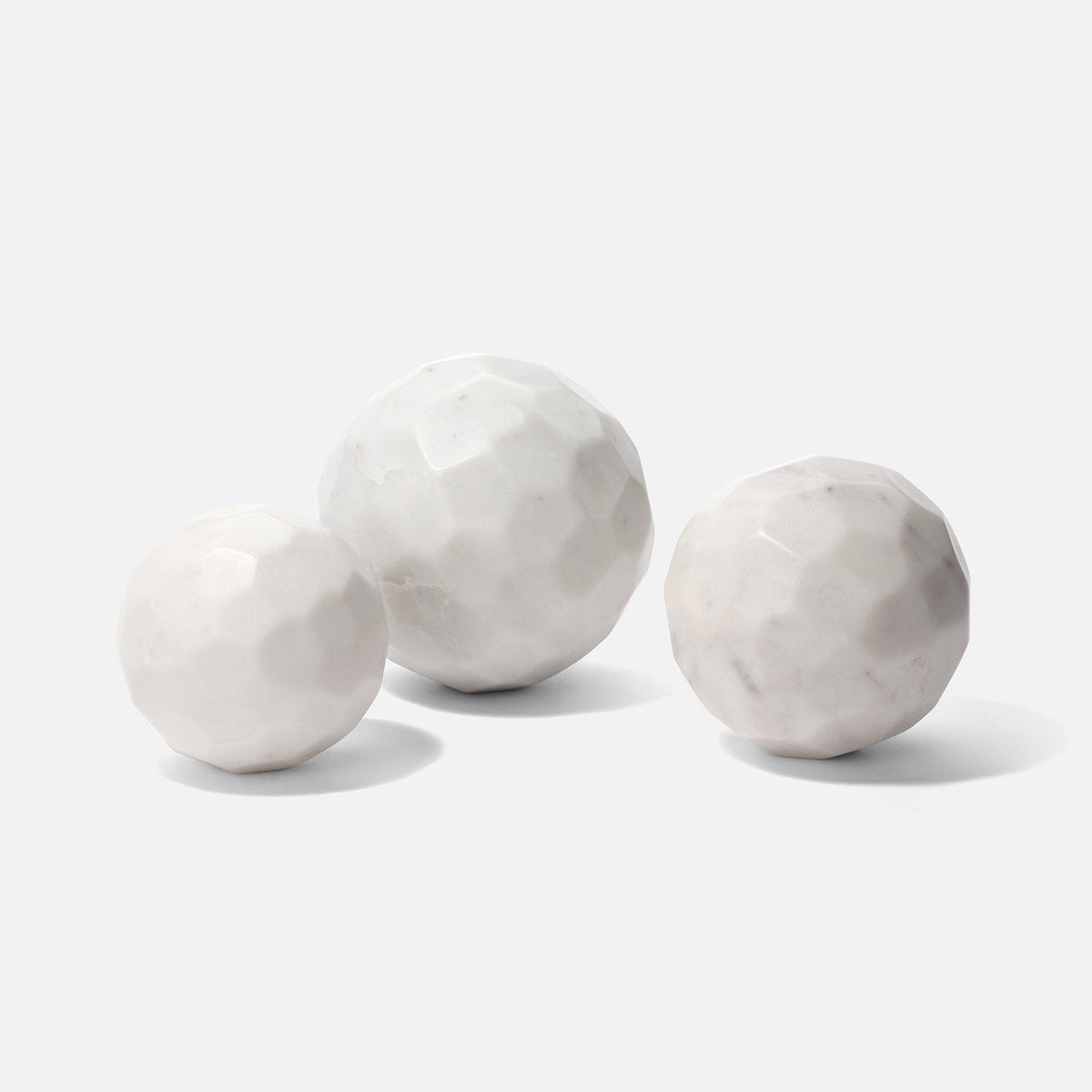 Saul Marble Golf Sculpture - Set of 3
