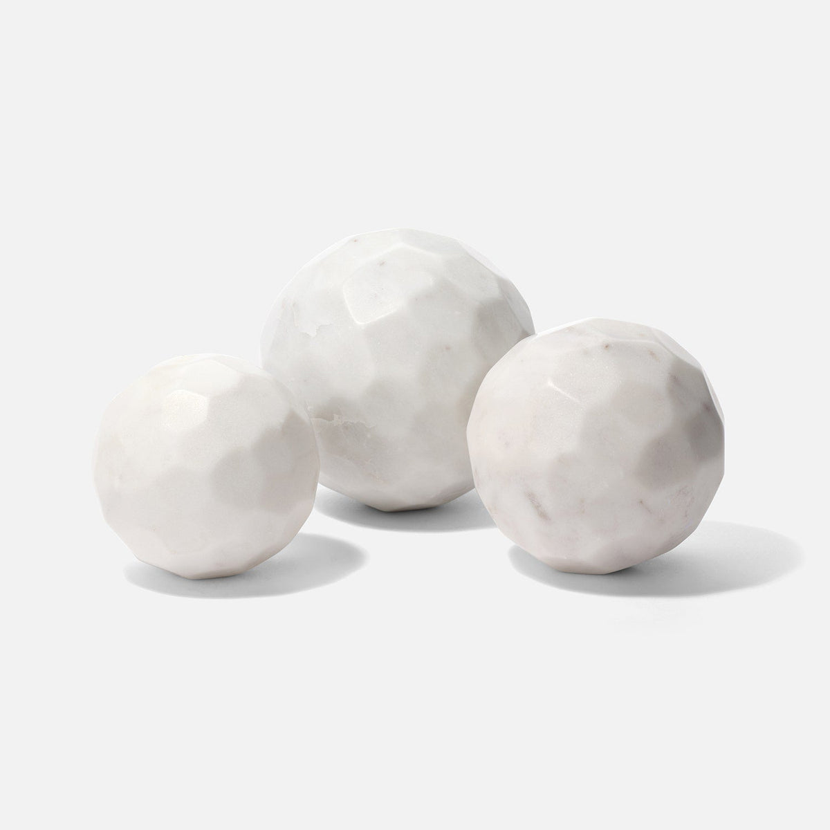 Saul Marble Golf Sculpture - Set of 3