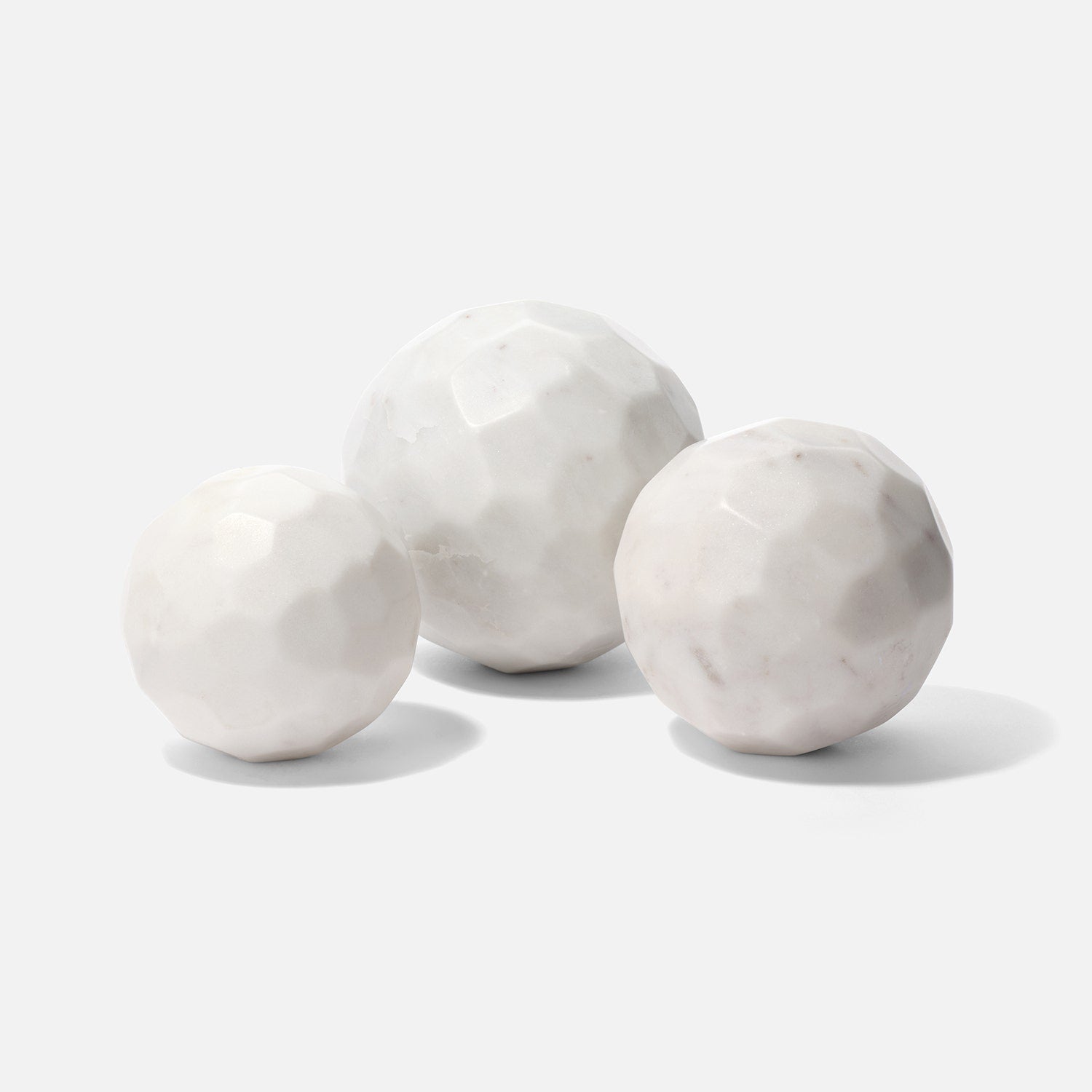 Saul Marble Golf Sculpture - Set of 3