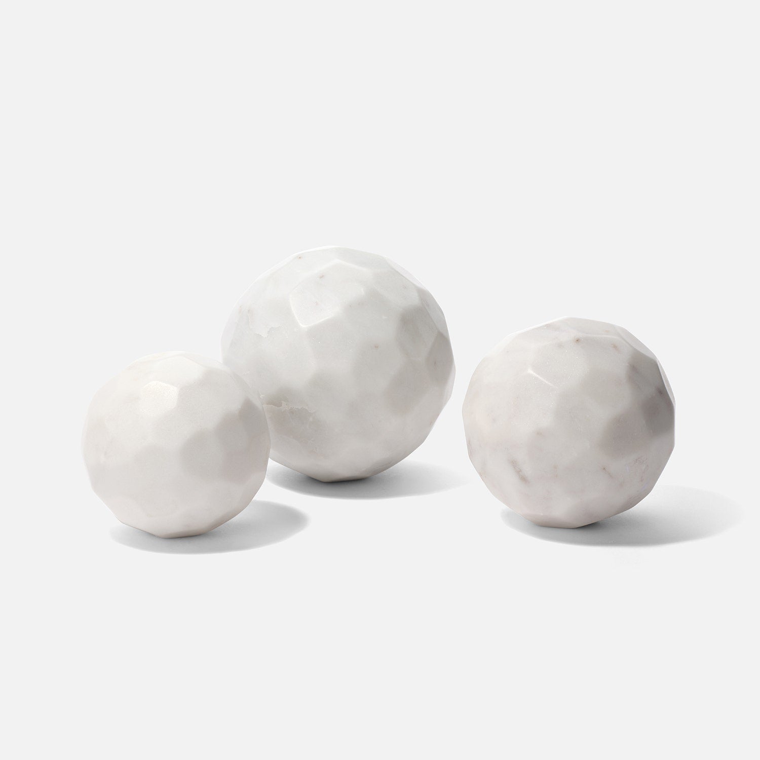 Saul Marble Golf Sculpture - Set of 3